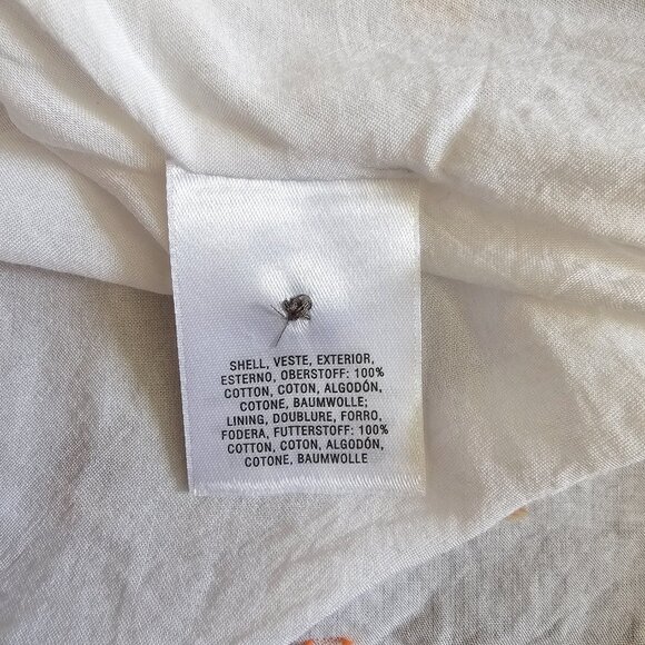 HD in Paris Paleta Popsicle A-Line Sleeveless Button Up Shirt Dress 0 2 XS - Picture 13 of 15